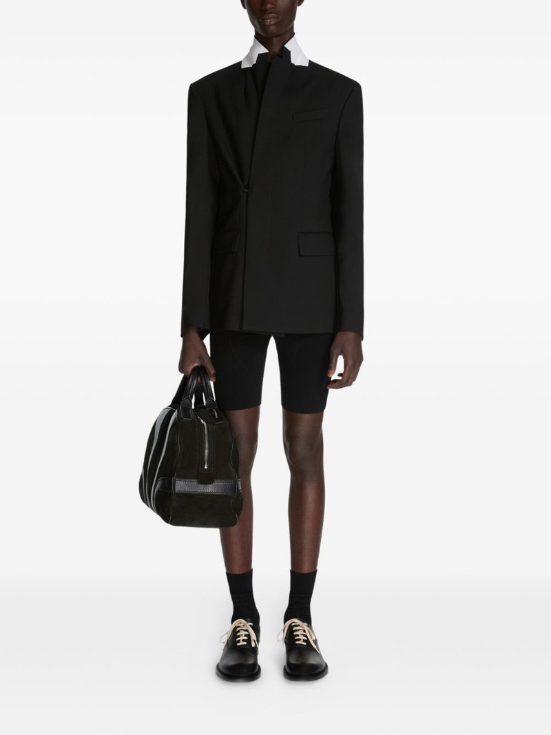 Dries Van Noten rib knit biker shorts outlook