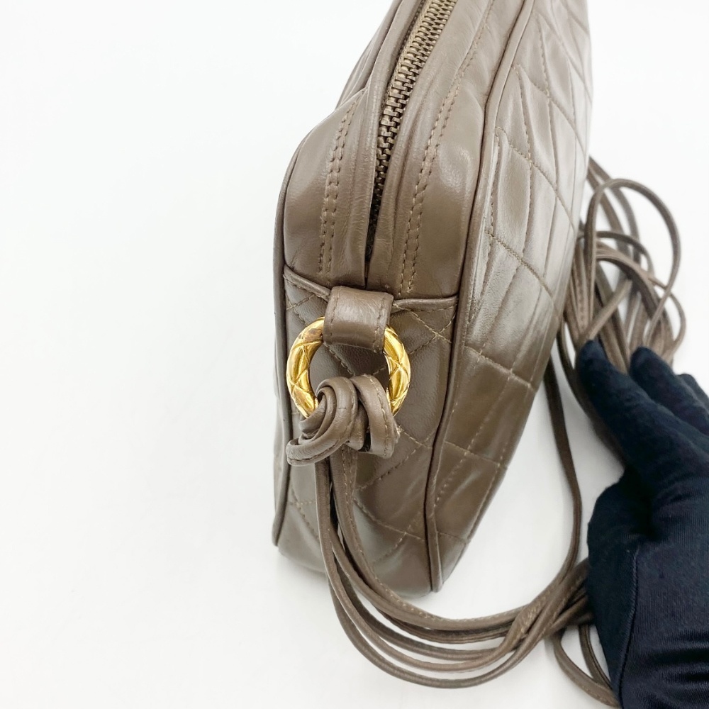 Chanel No.1 Brown Big CC Tassel Crossbody Bag - 9