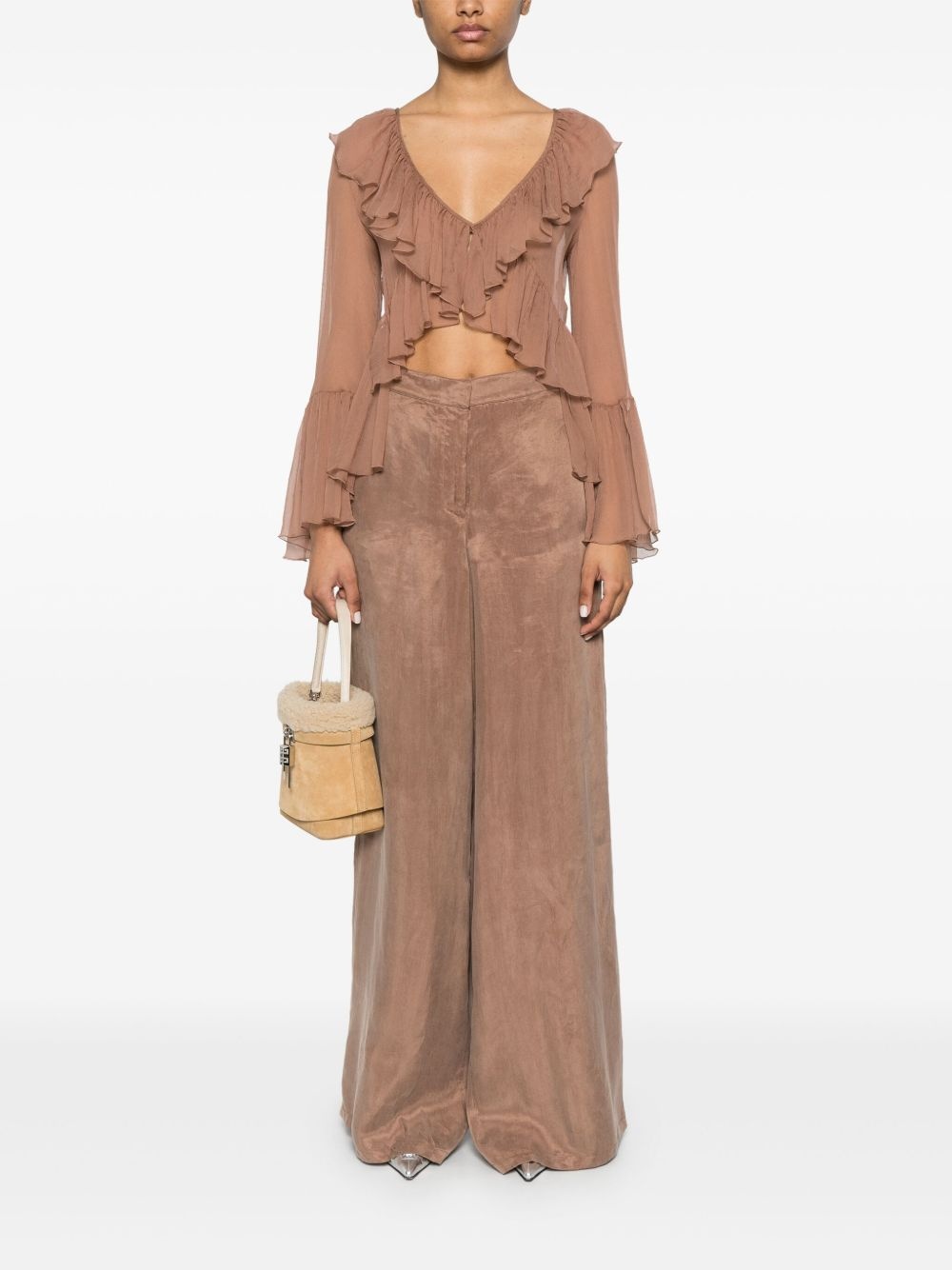 ruffled blouse - 2