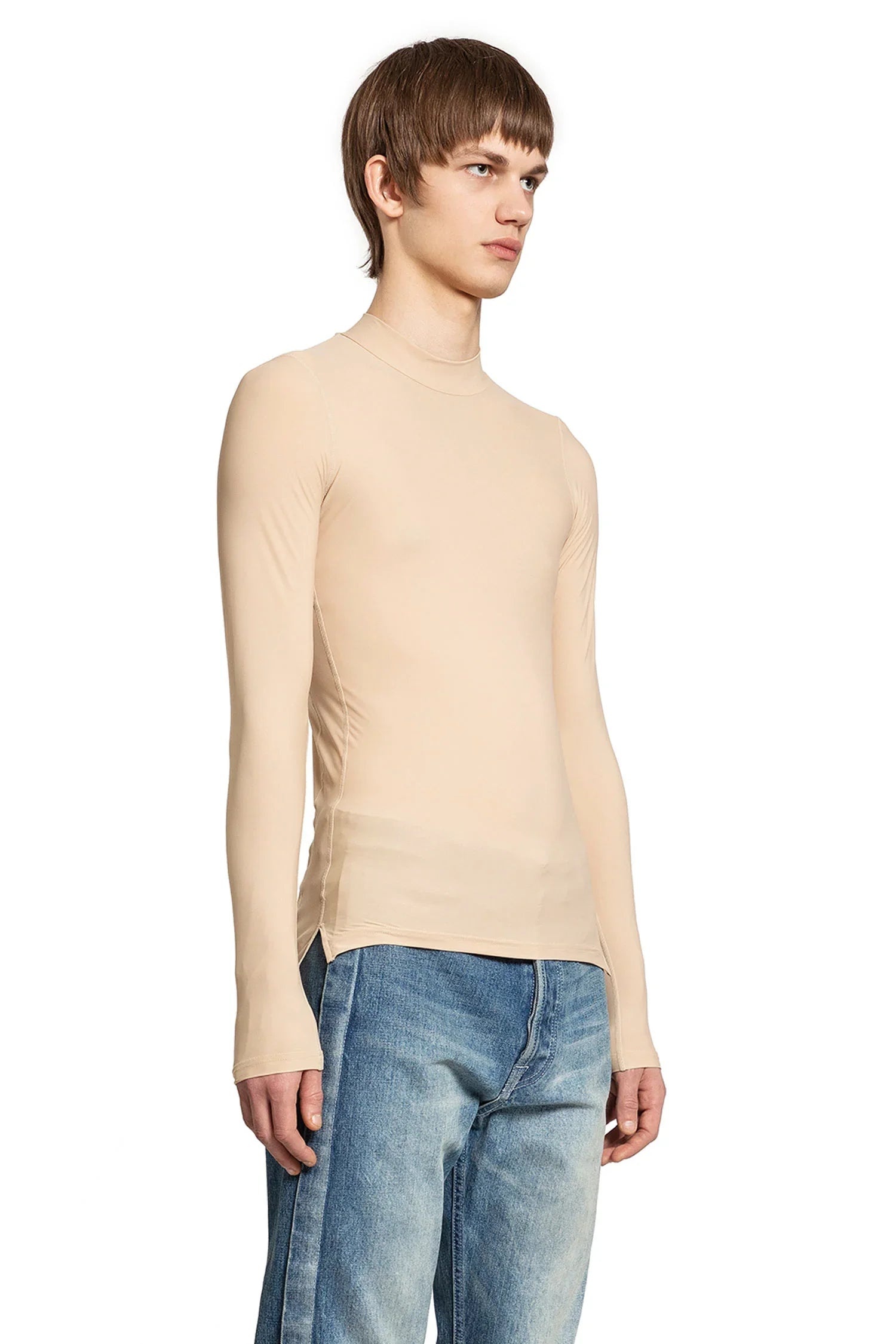 Second-Skin-High-Neck-Body-Tight-Top - 2