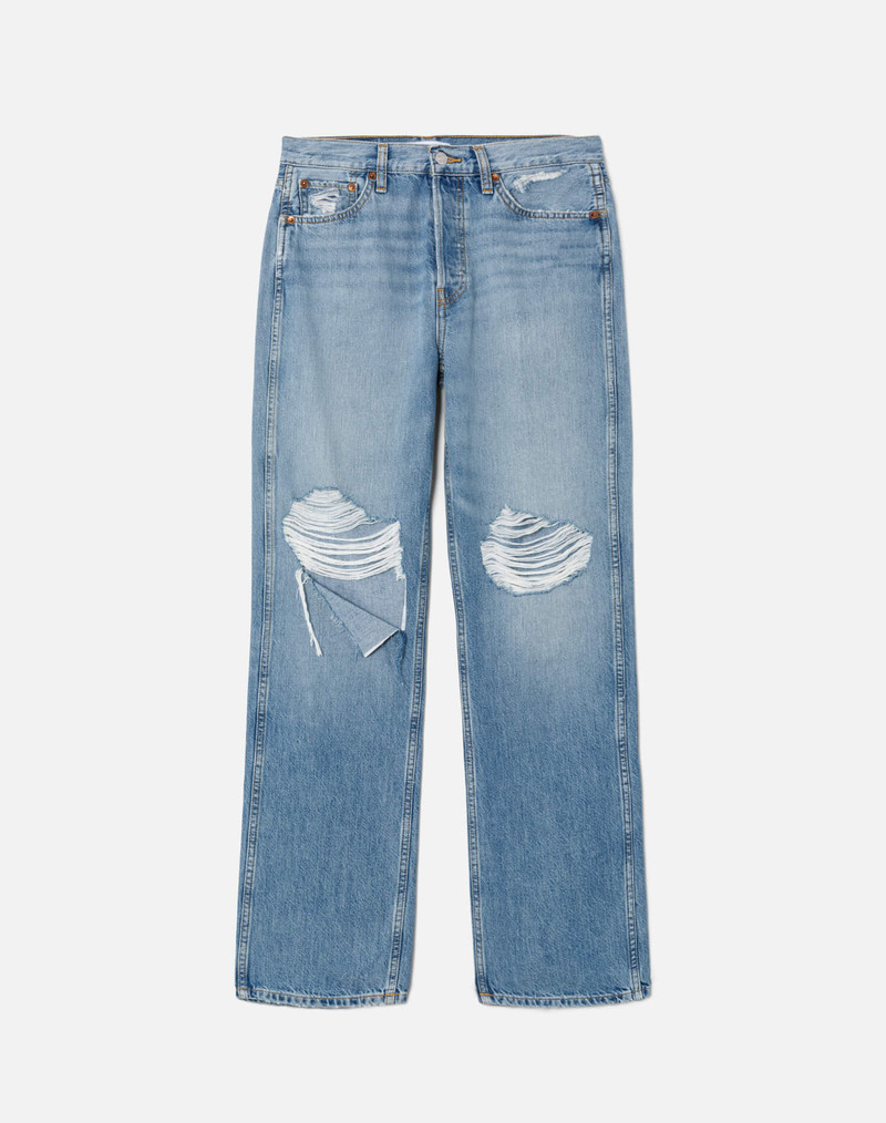 90s High Rise Loose - Breaker Blue 1