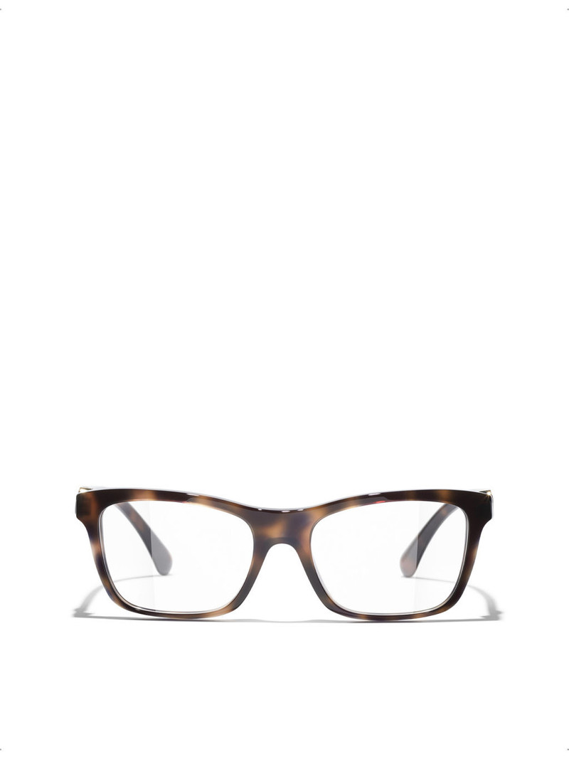 CH3465 rectangle-frame acetate glasses 1