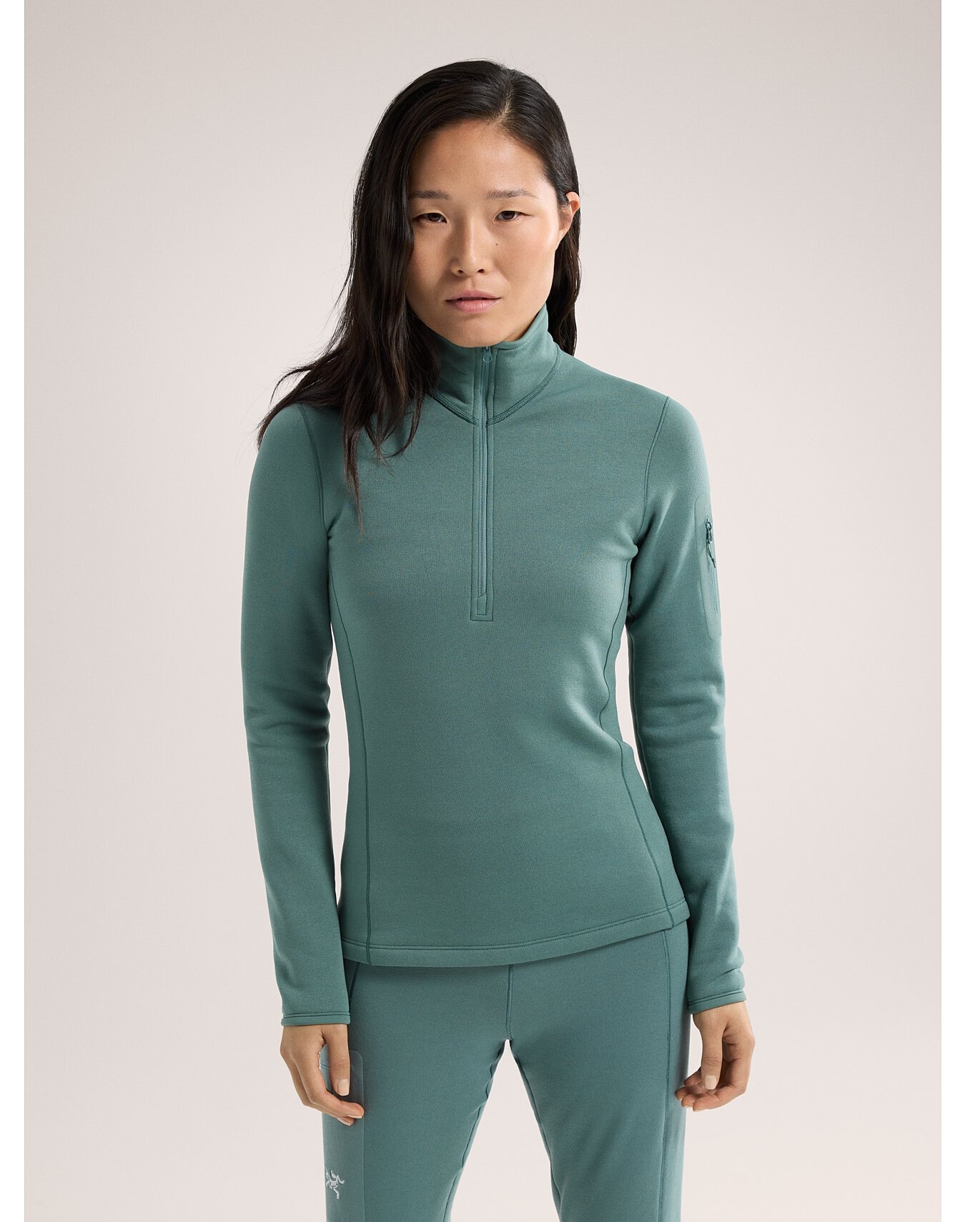 Rho Heavyweight Zip Neck - 2