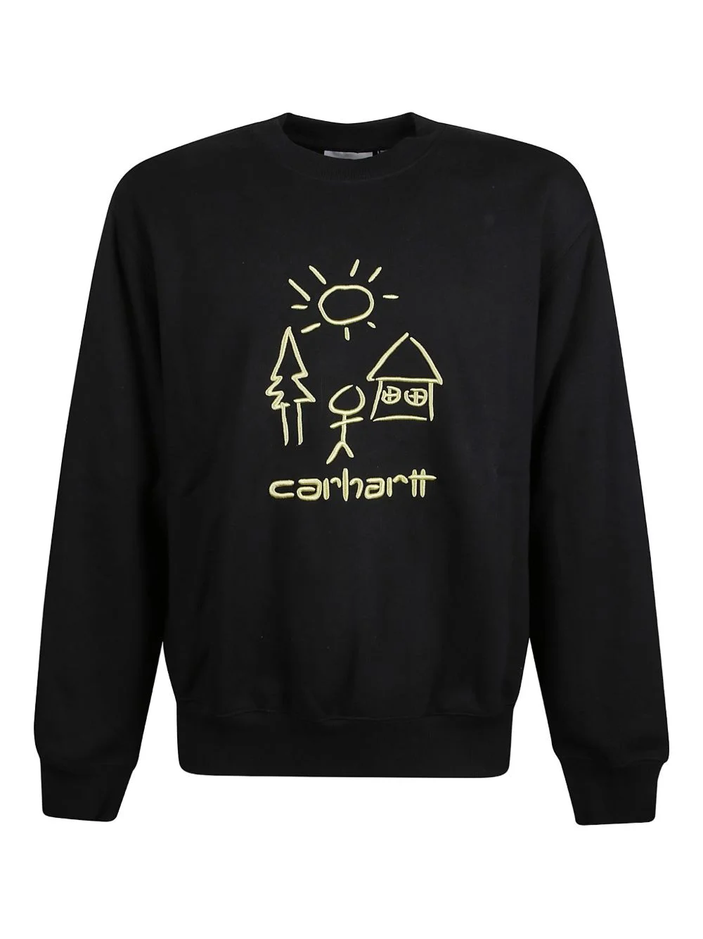 embroidered sweatshirt - 1