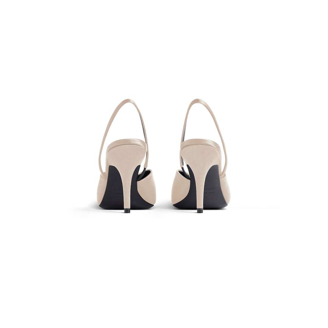 Women's Knife Bb Slingback 80mm Pump in Champagne - 5