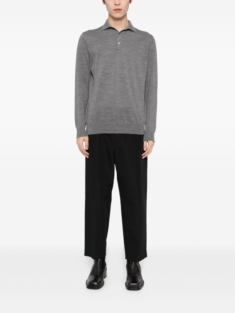 LARDINI wool polo shirt outlook