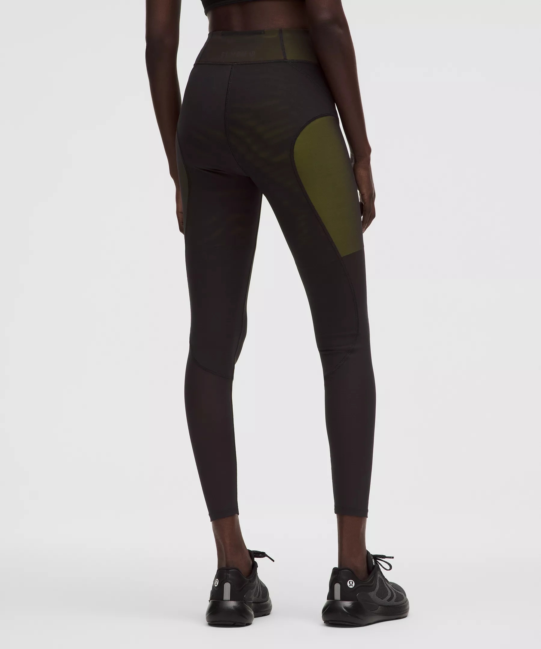 Mesh-Panelled High-Rise Tight 28" *SLNSH Collection - 3