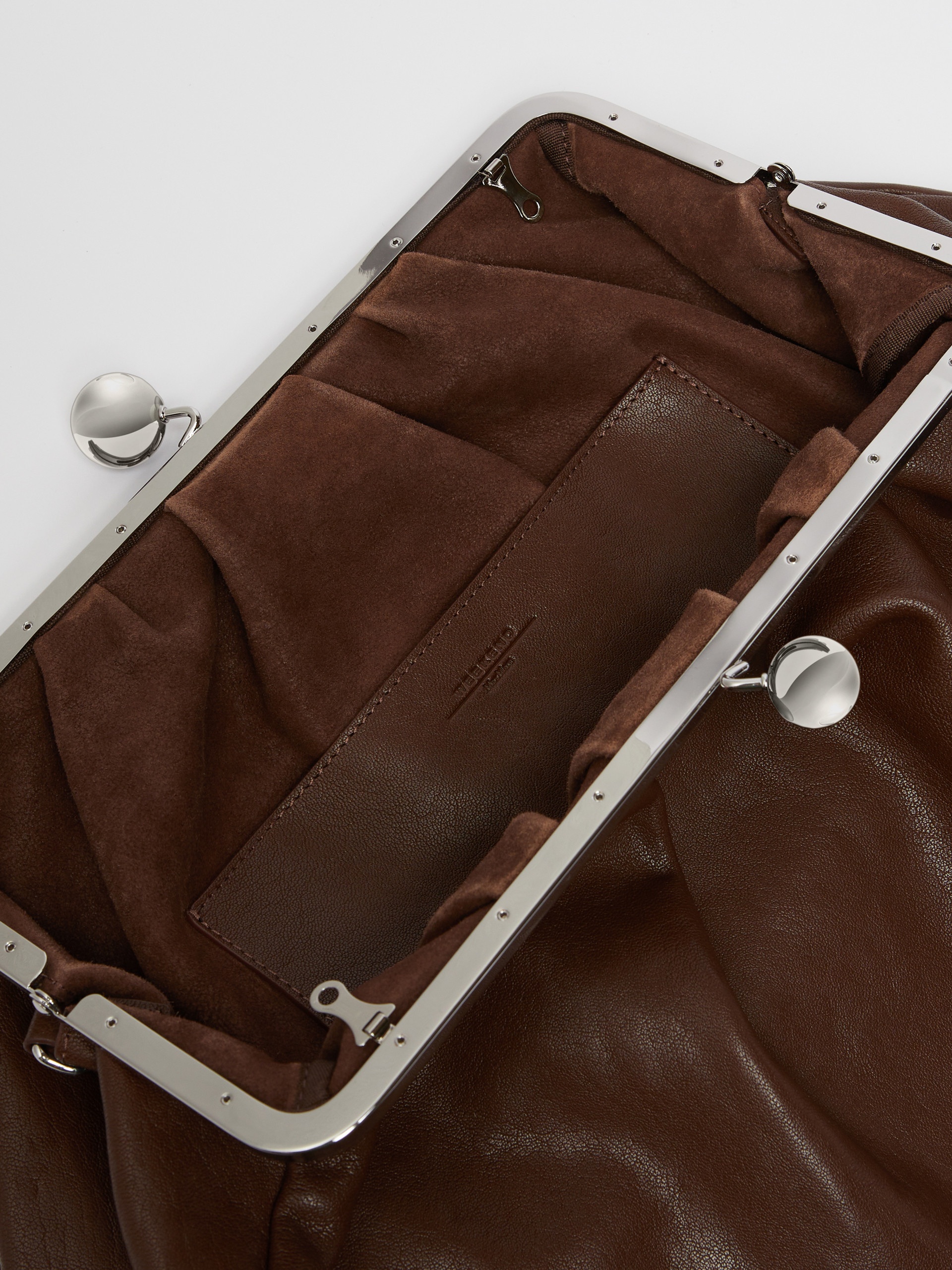 CRISTIN Large leather Pasticcino Bag - 6