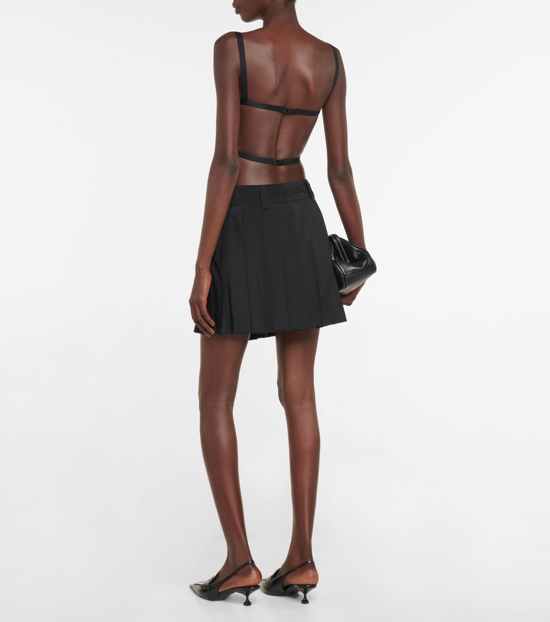 Velvet crop top - 3