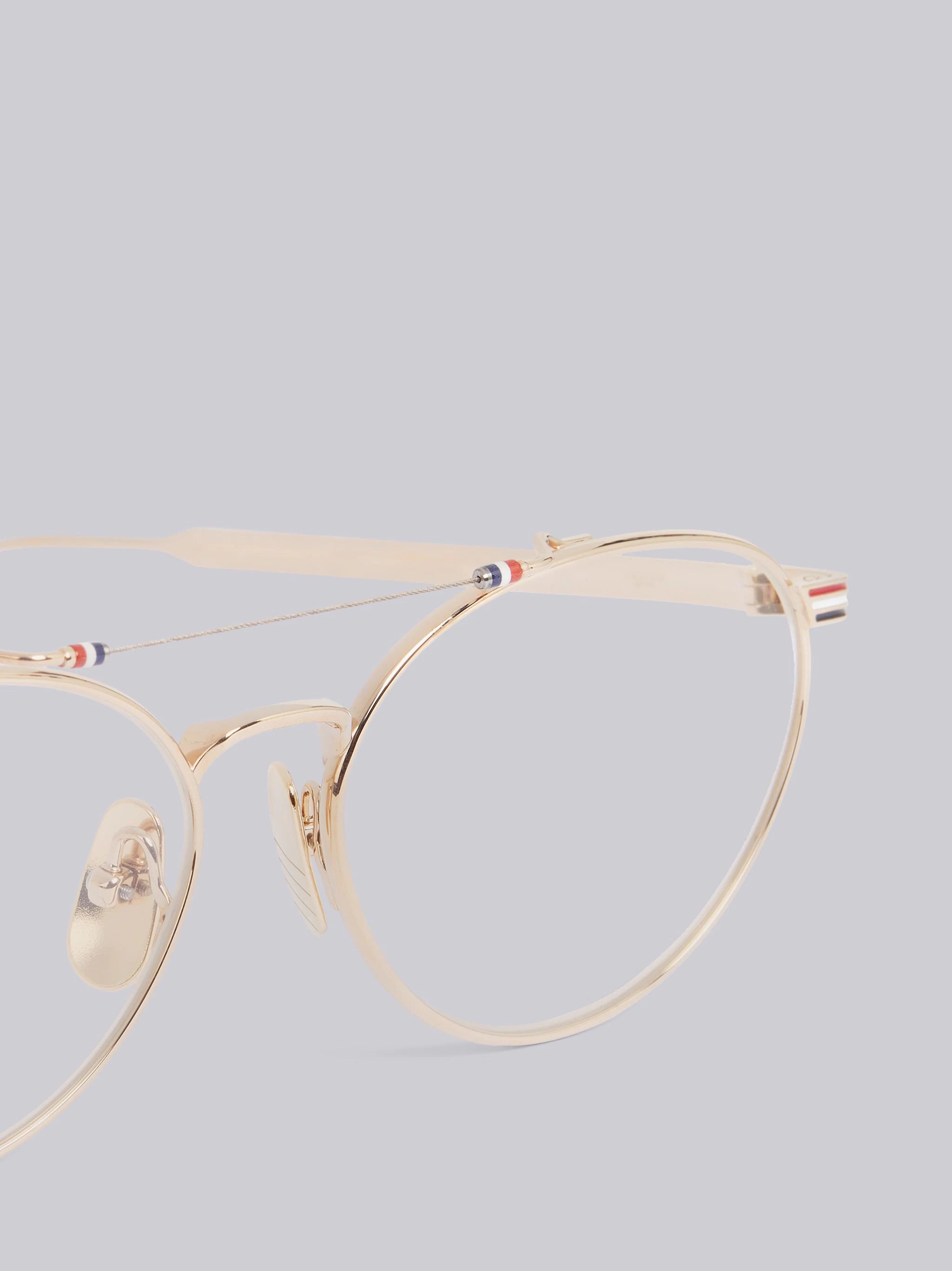 aviator-frame glasses - 2