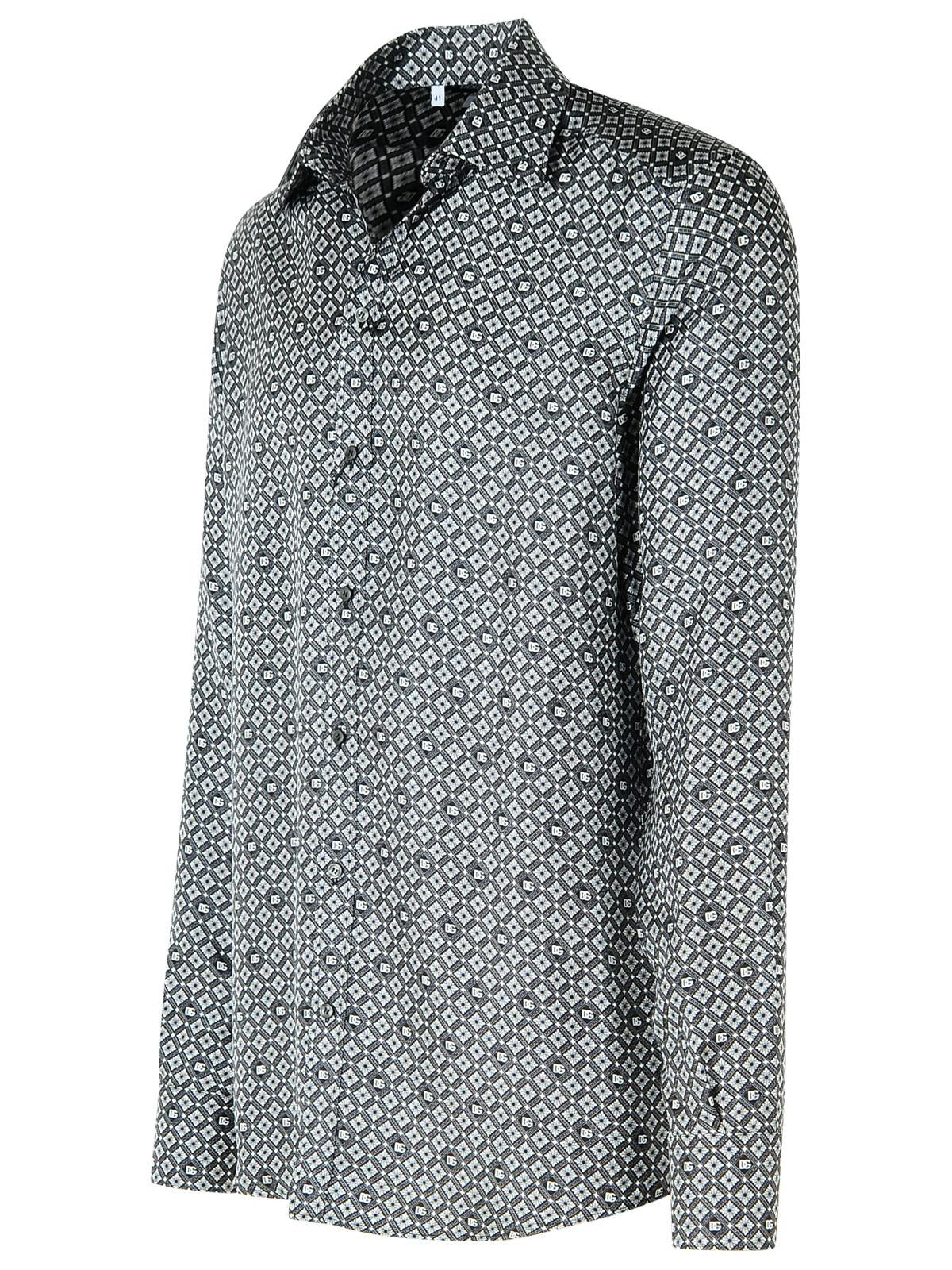 Dolce & Gabbana Black Silk Shirt Men - 2