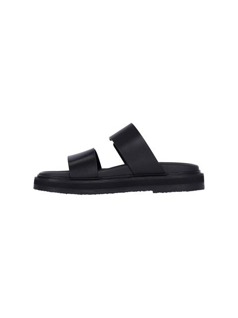 限定値下げ中美品！メンズ　CELINE CELINE TIPPI SANDALS CELINE TIPPI SANDAL in CALFSKIN - VEGETAL TANNING - DARK