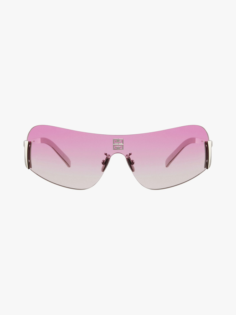 4G MASK UNISEX SUNGLASSES IN METAL 5