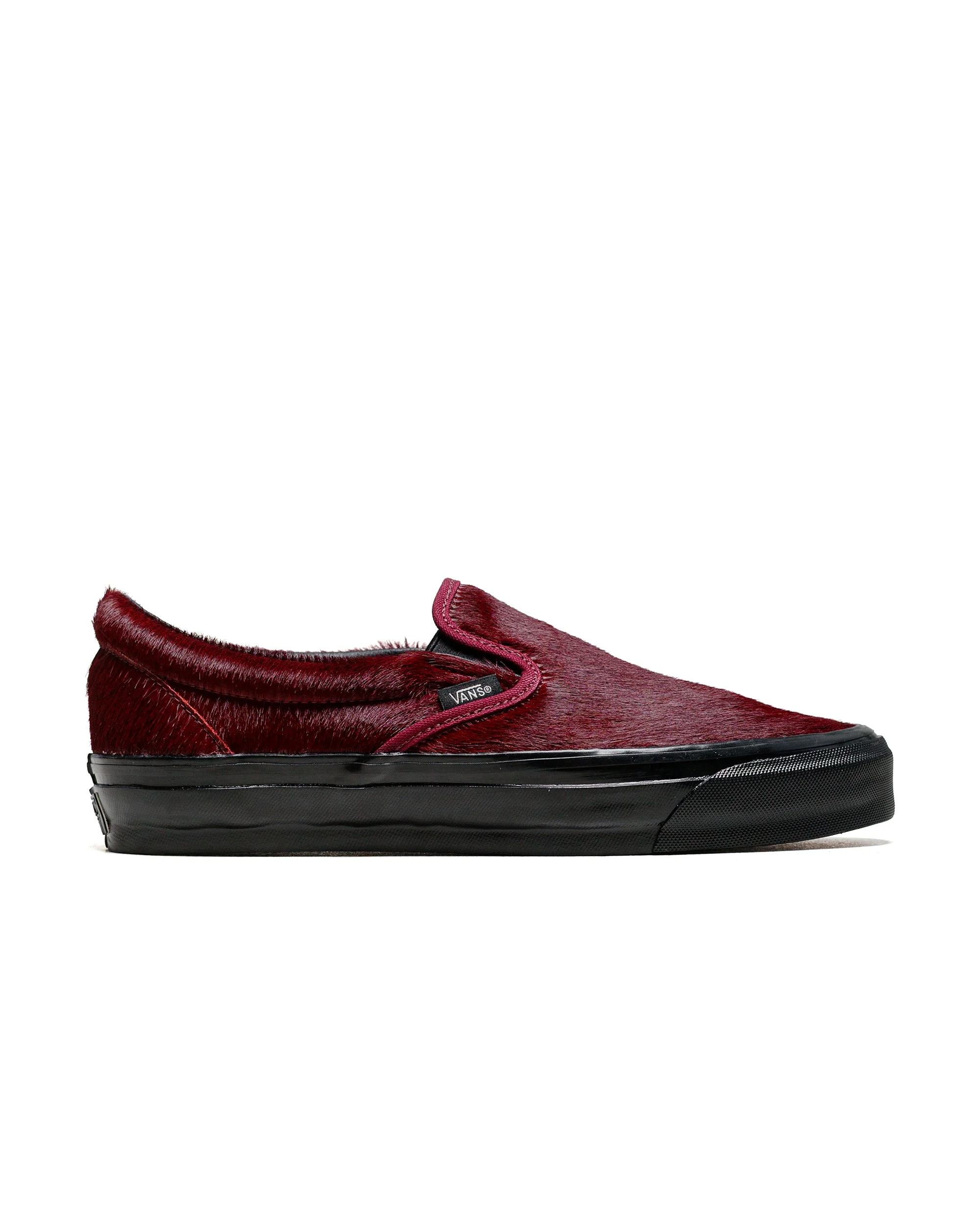 Premium Slip-On Reissue 98 LX Pony Hair Burgundy - 1