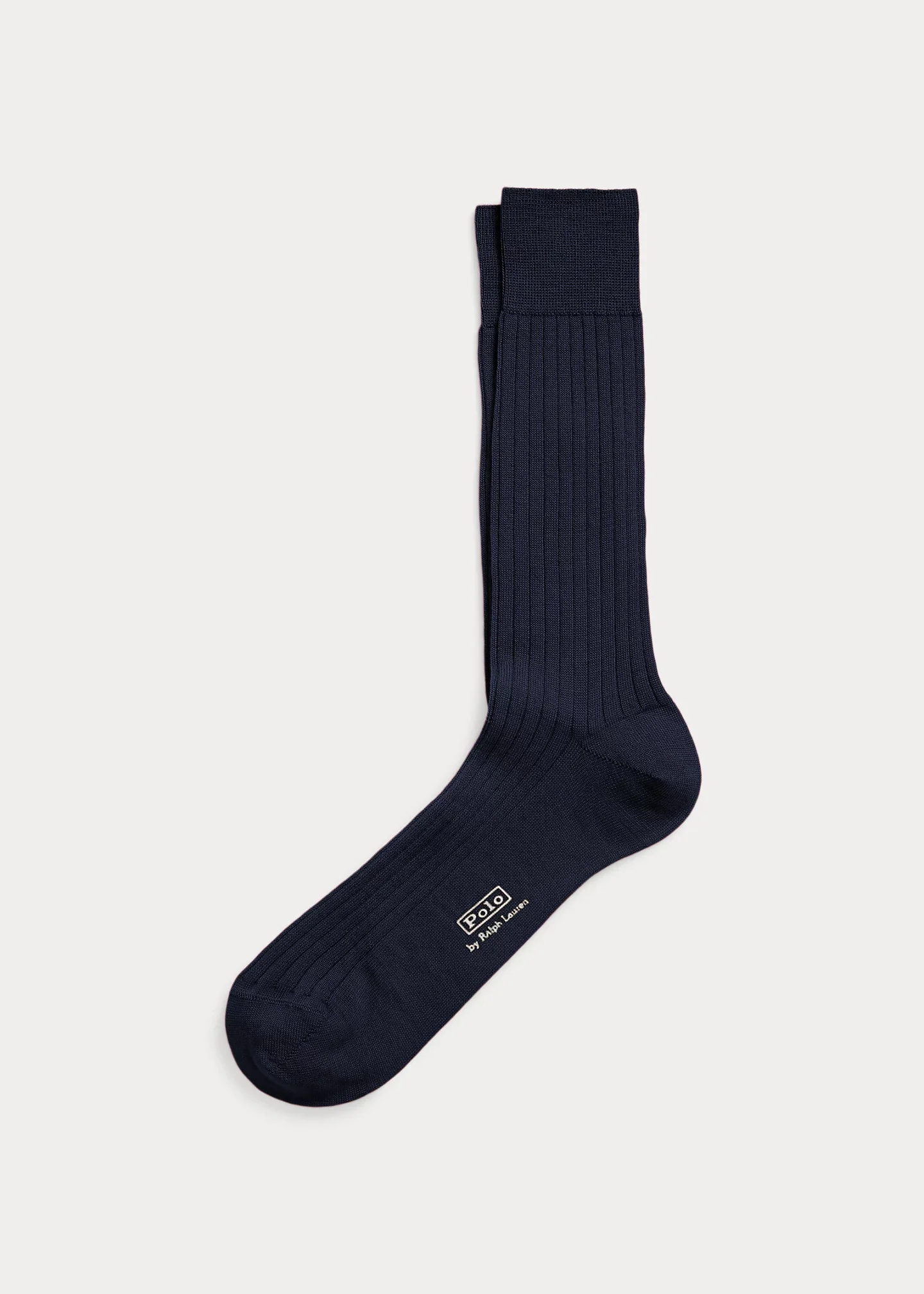 Ribbed Merino Wool-Blend Dress Socks - 1