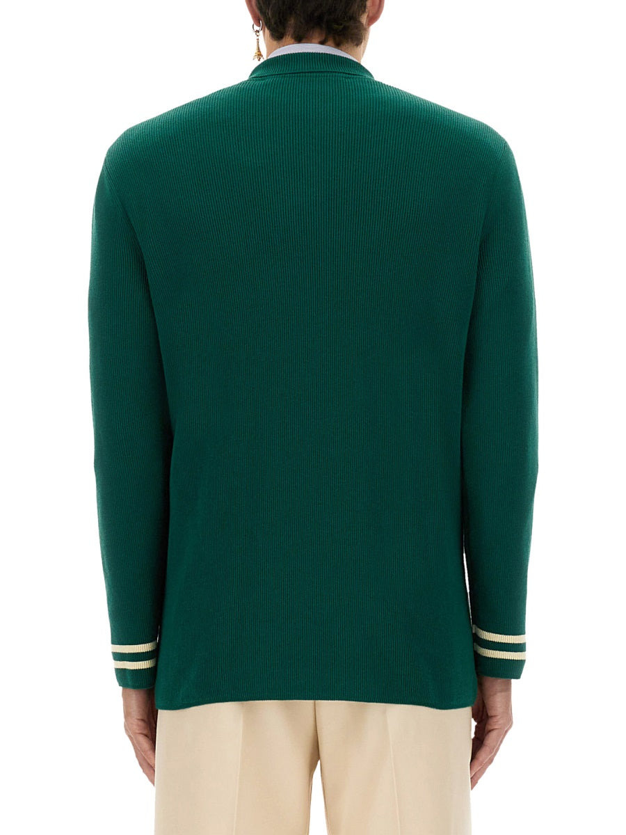 Valentino Men Cotton And Wool Jacket - 3