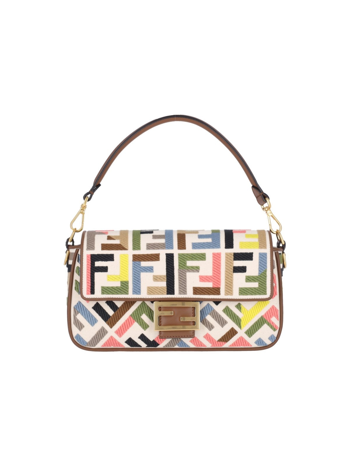 Fendi Women Baguette' Midi Shoulder Bag - 1