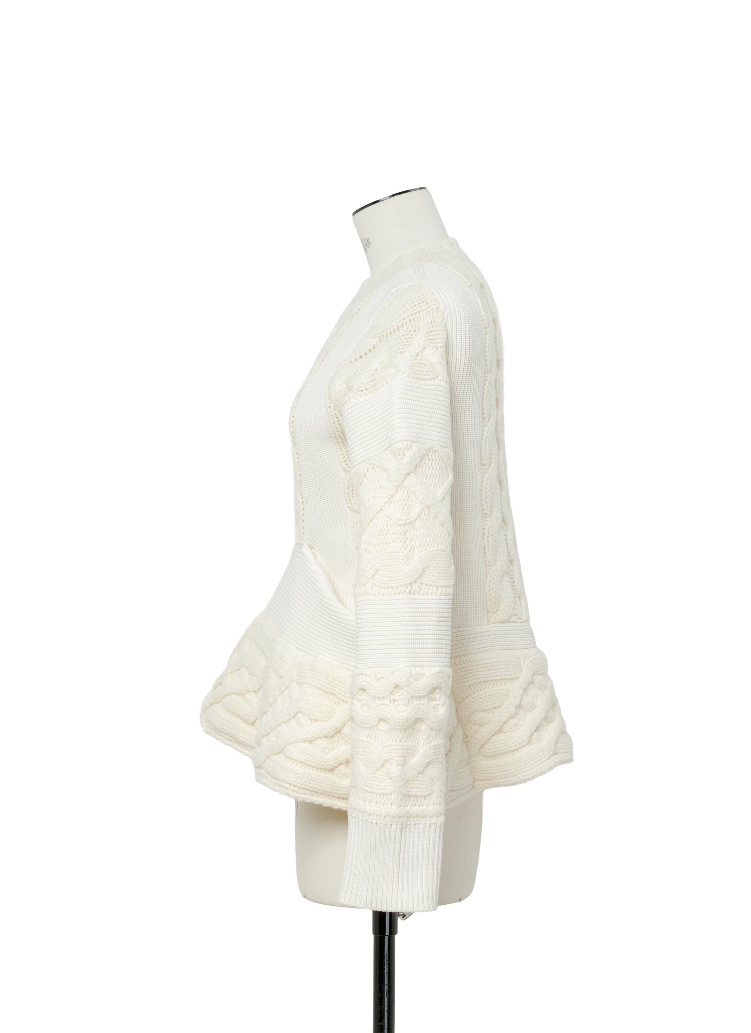 Wool Knit Pullover - 4