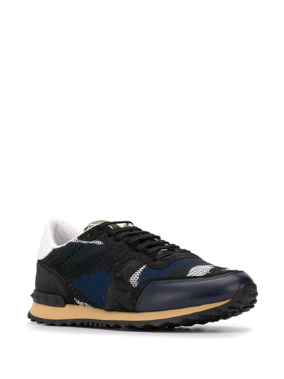 Valentino Rockrunner camouflage-print sneakers outlook