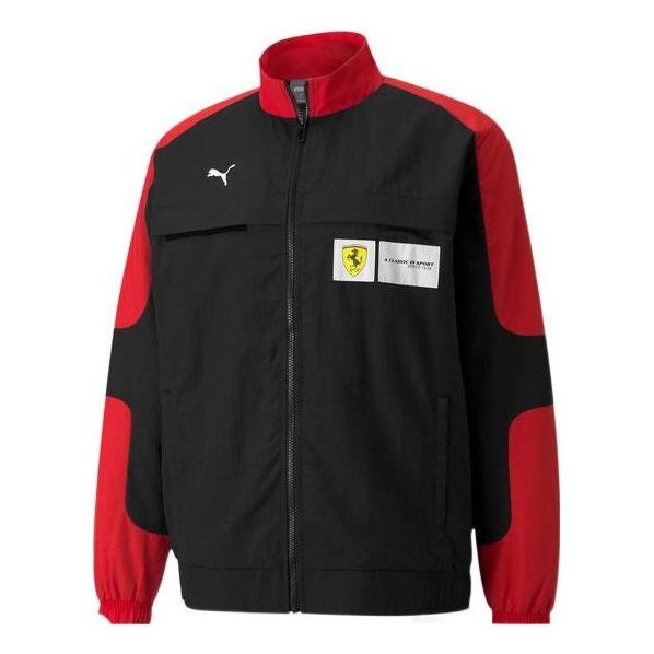 Puma Ferrari Race Statement Woven Jacket 'Black Red White' 531644-02 - 1