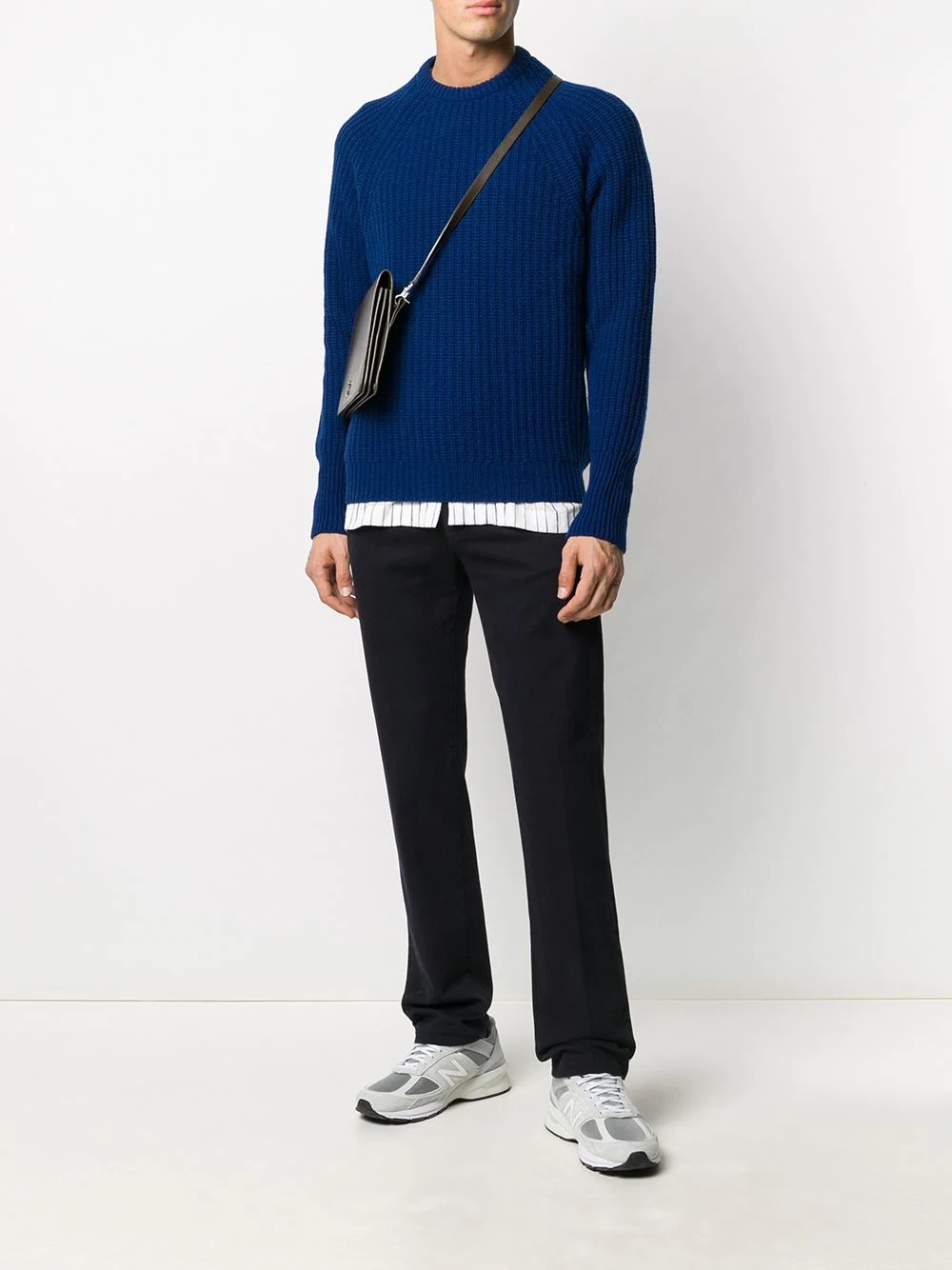 classic plain jumper  - 2