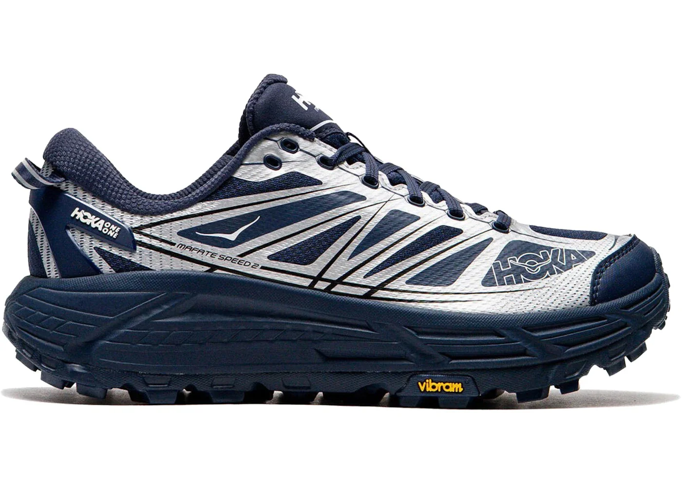Hoka One One Mafate Speed 2 Varsity Navy Silver - 1