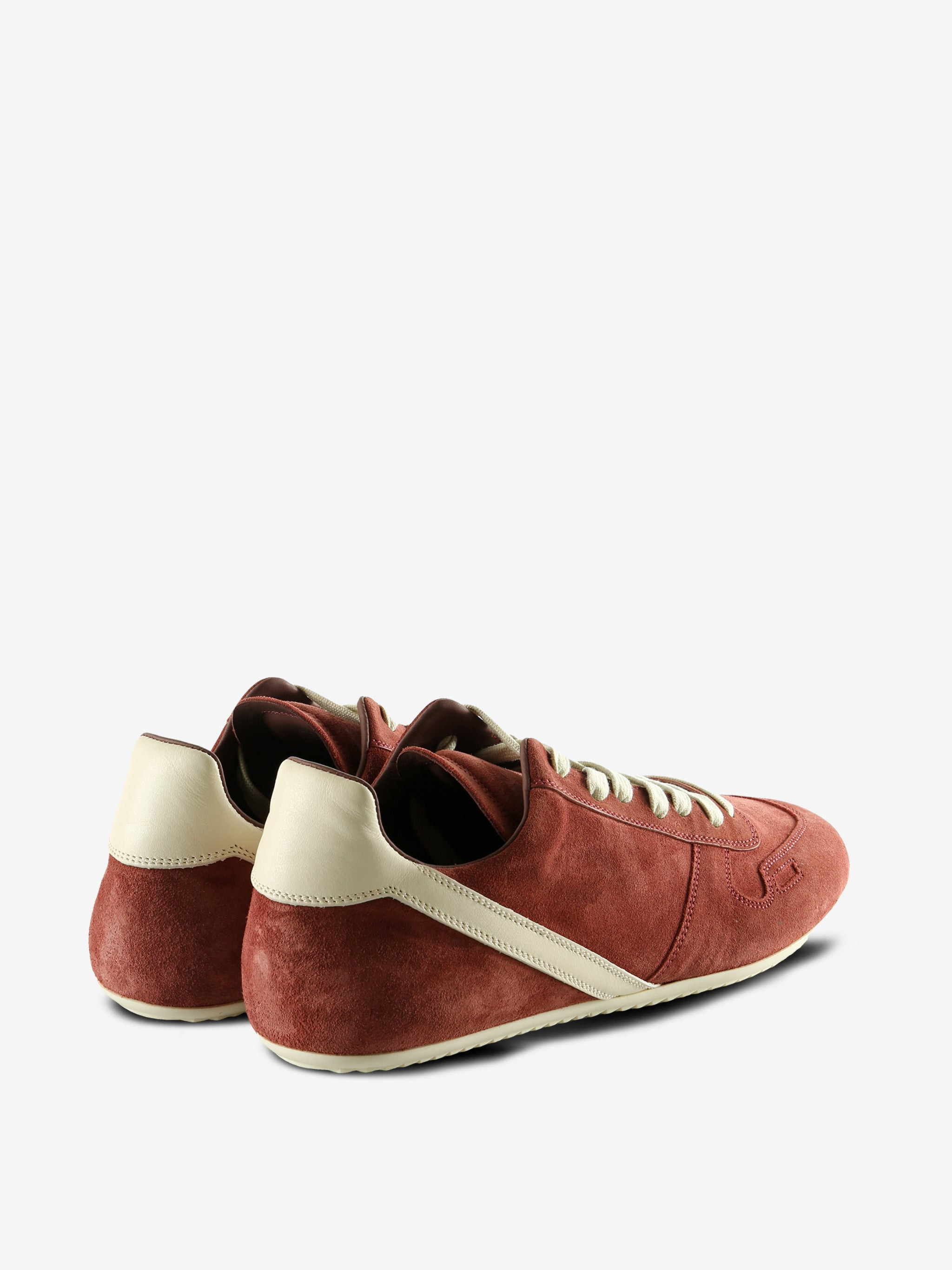 RICK OWENS - Women Scarpe In Pelle Minimal Sneakers - 3