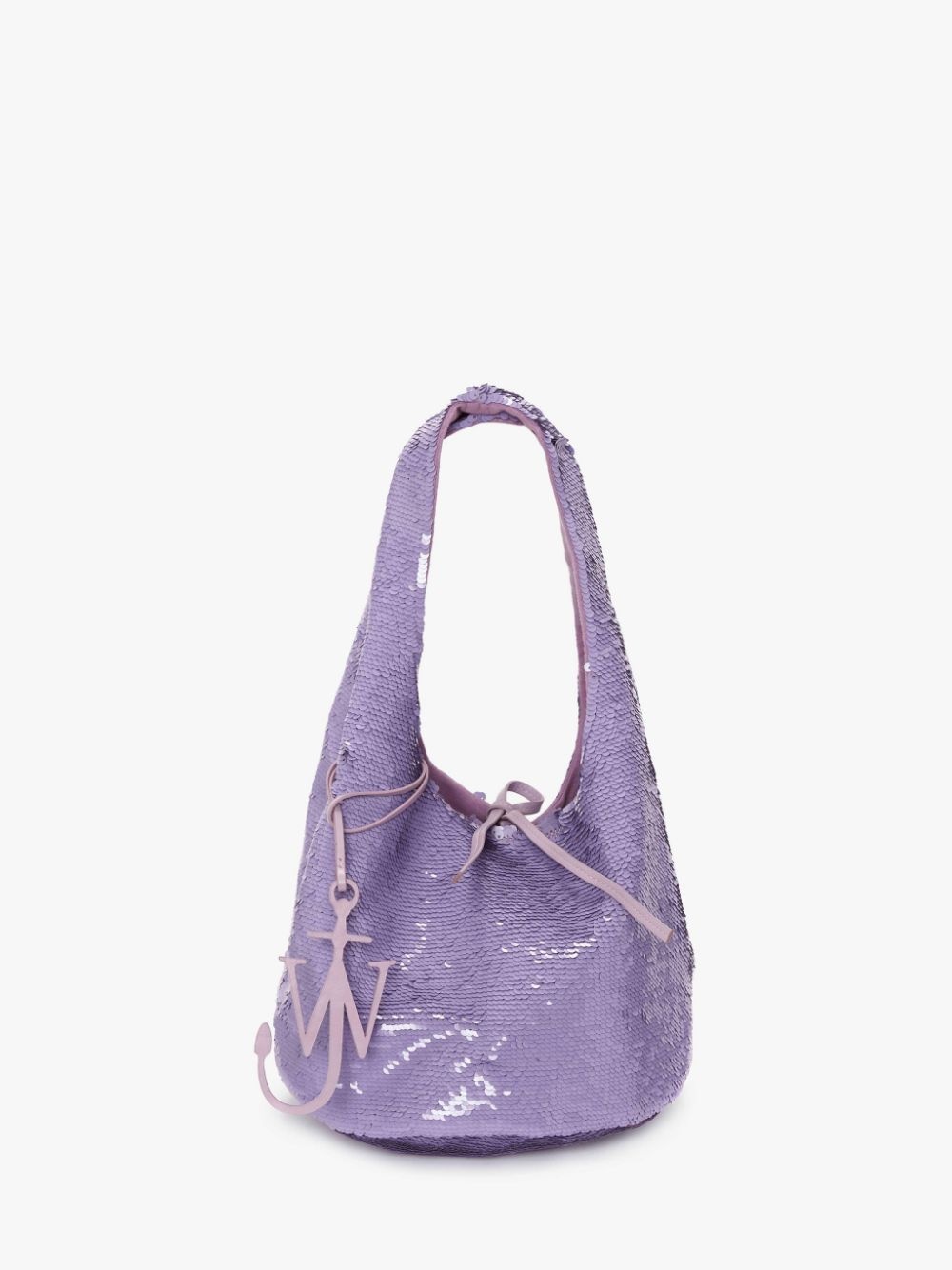 【関税込み】JW Anderson ピンク ミニ Sequin Shopper バッグ JW Anderson MINI SEQUIN SHOPPER TOP HANDLE BAG | REVERSIBLE