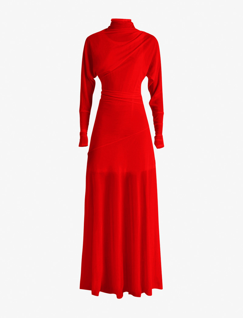 Paula Dress in Sheer Crepe Jersey - 1