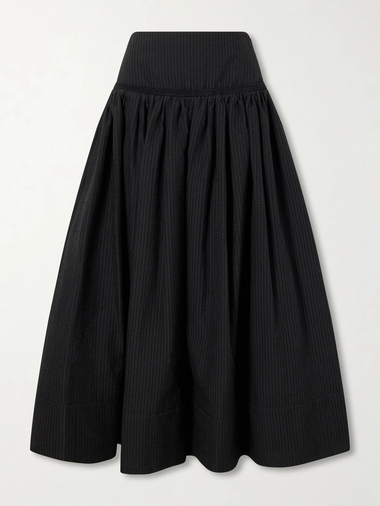 Cotton Midi Skirt - 1