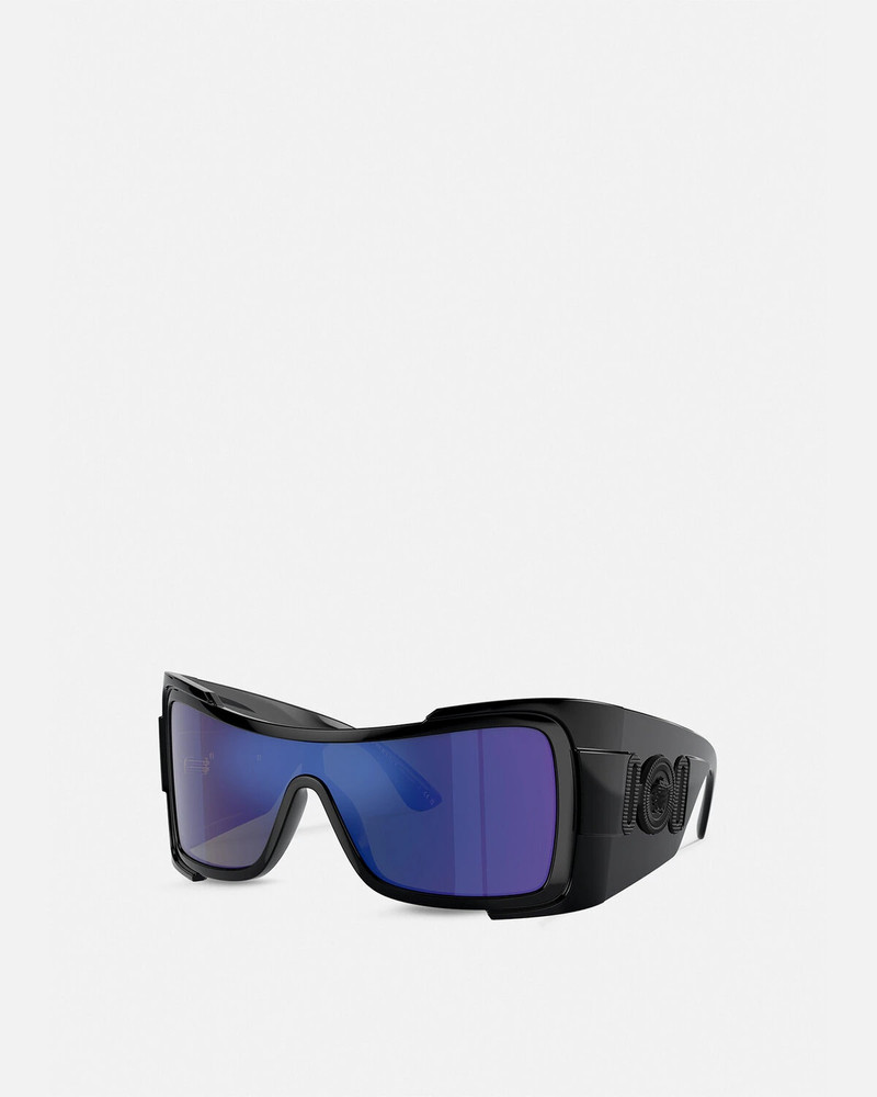 Maxi Medusa Biggie Shield Sunglasses - 1
