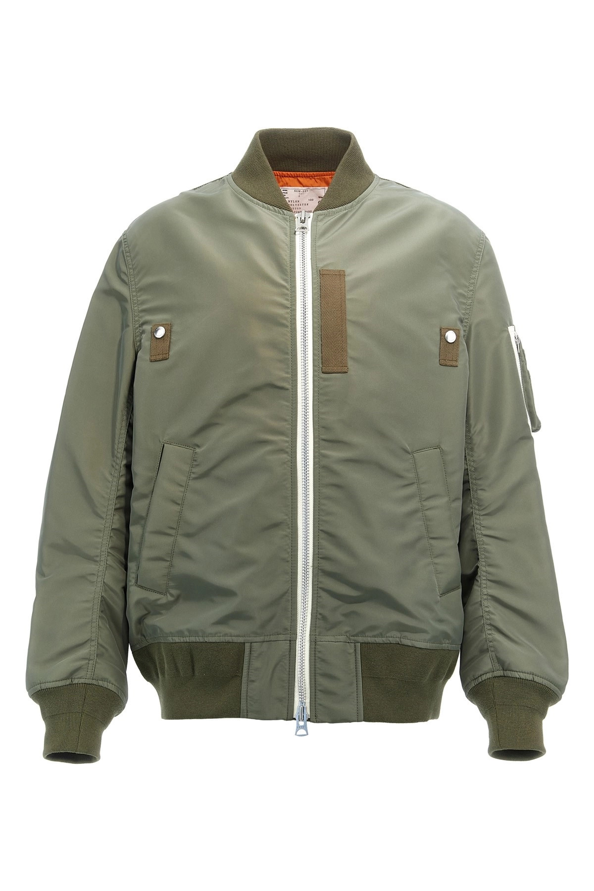 Nylon bomber jacket - 1