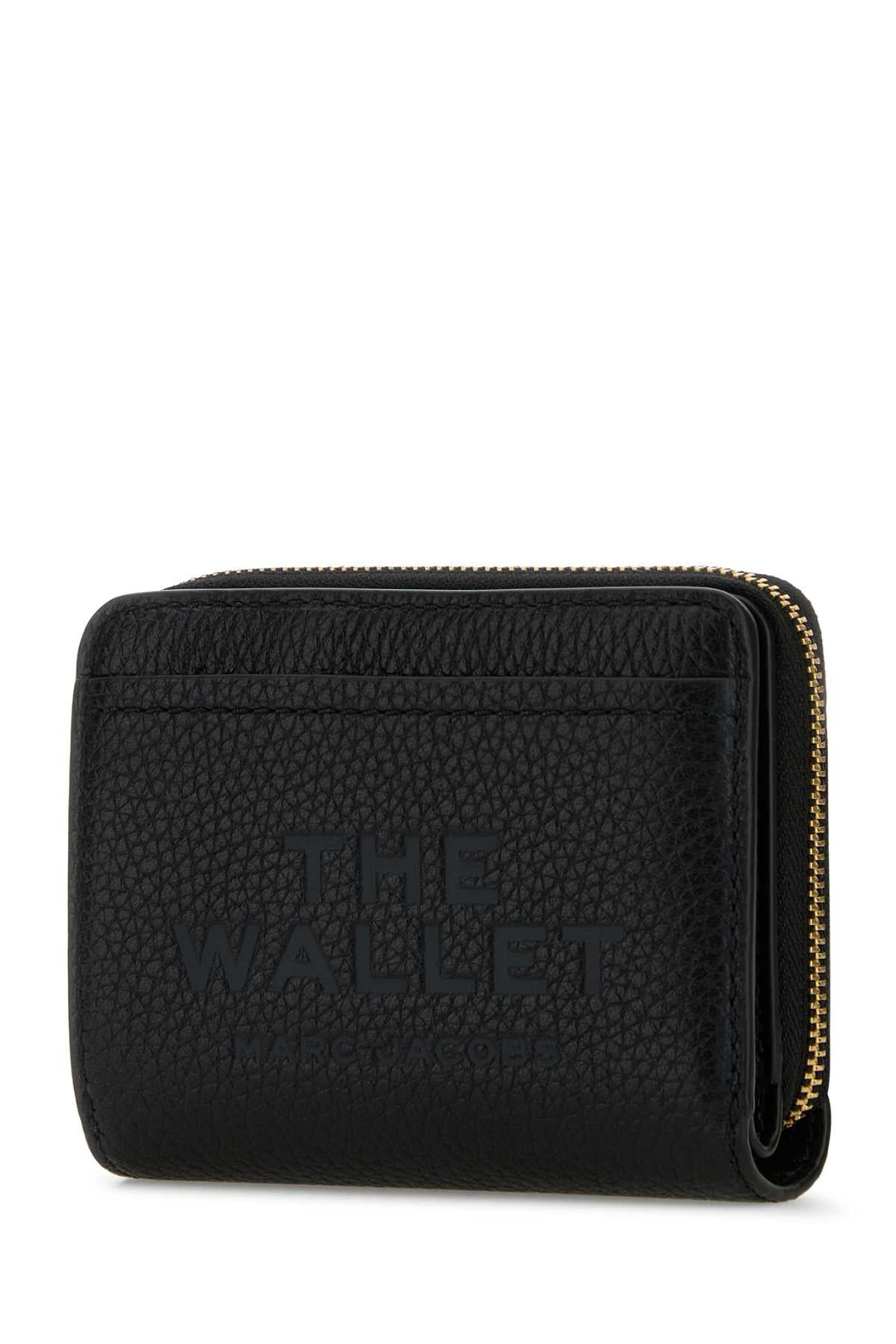 Marc Jacobs Women Black Leather Wallet - 2