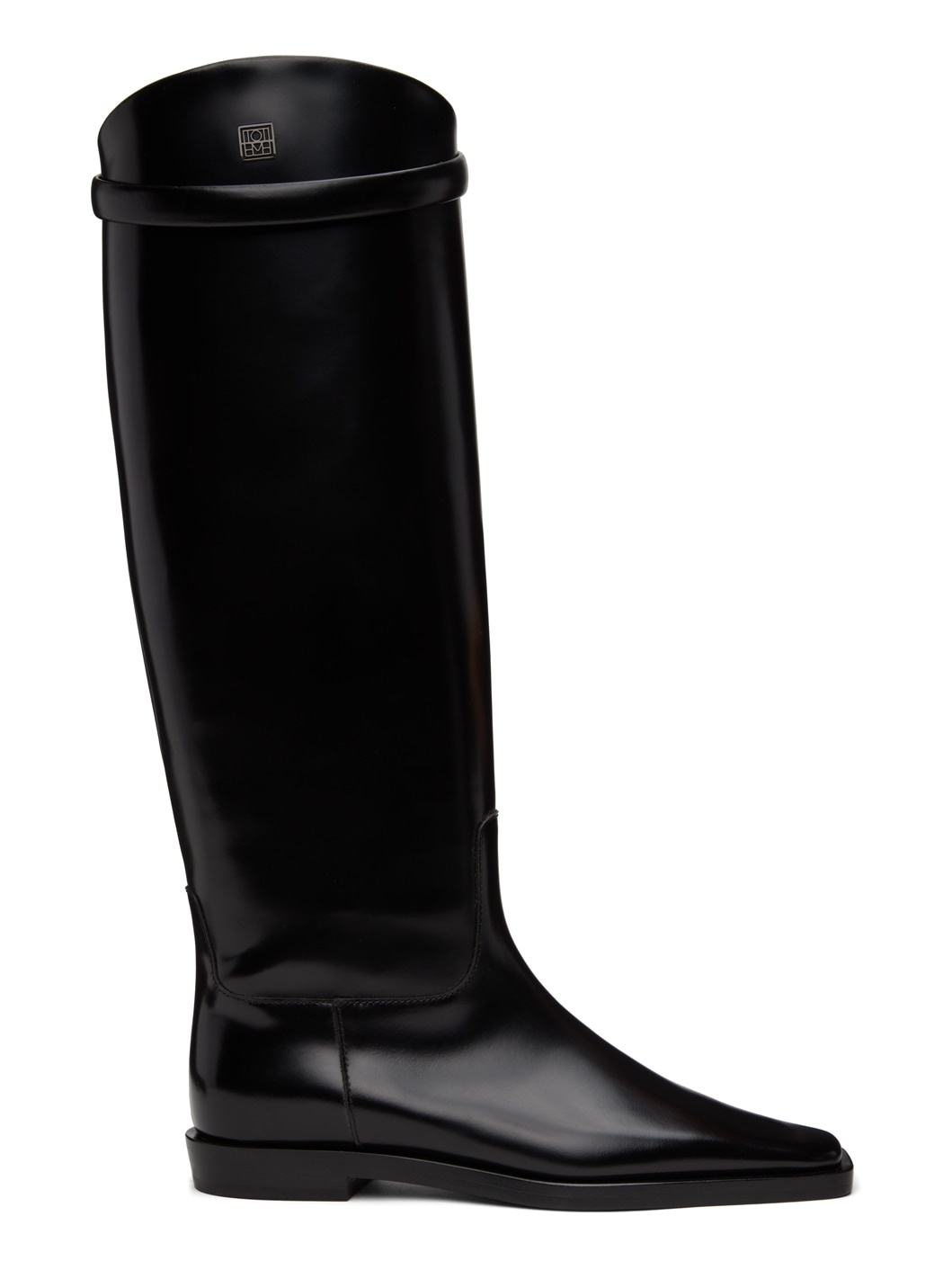 Black 'The Riding' Tall Boots - 1