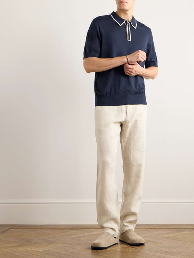 NN07 Folke 6584 Wool-Blend Polo Shirt outlook