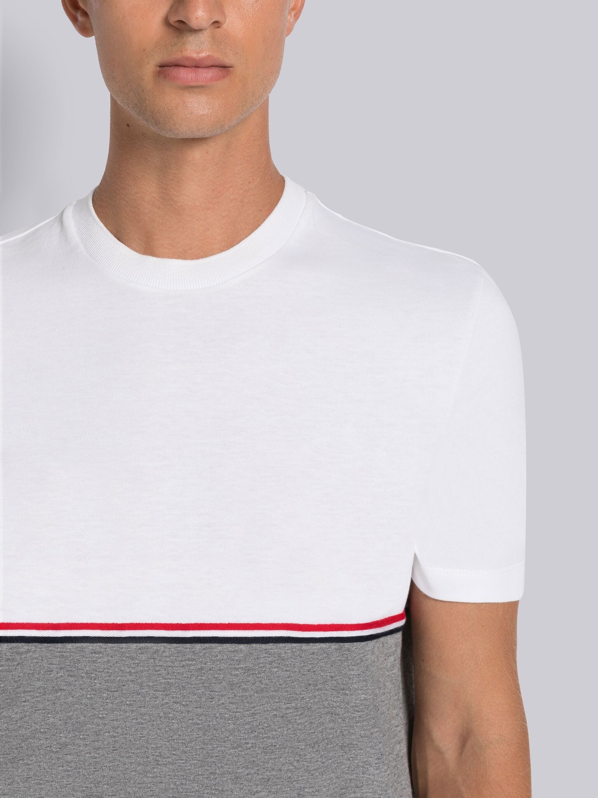 Midweight Jersey Stripe Short Sleeve Tee - 5
