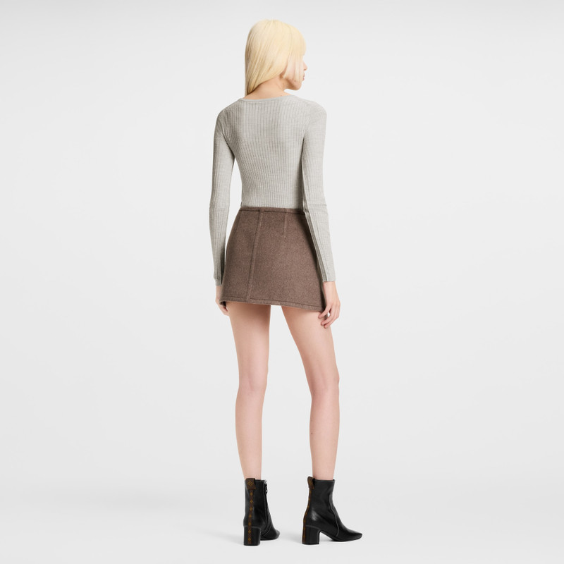 Lace Tie Mini Wrap Skirt 3