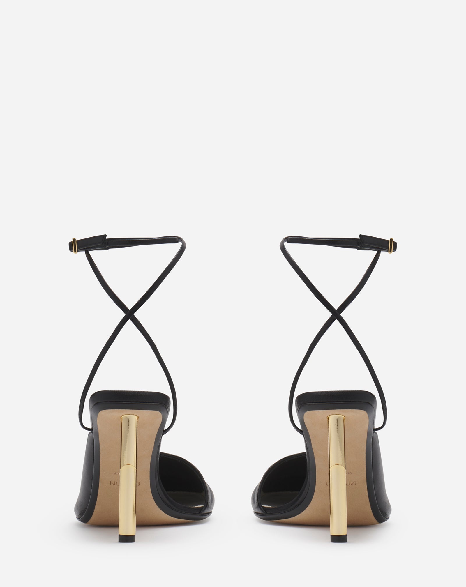 SEQUENCE BY LANVIN CLOSED SANDALS IN LEATHER - 4