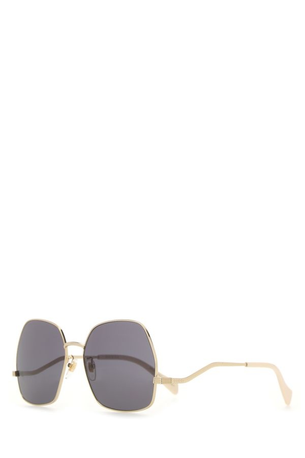 Gucci Woman Gold Metal Sunglasses - 1