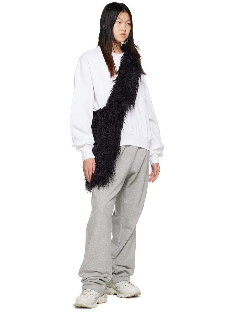 We11done White Crewneck Sweatshirt outlook
