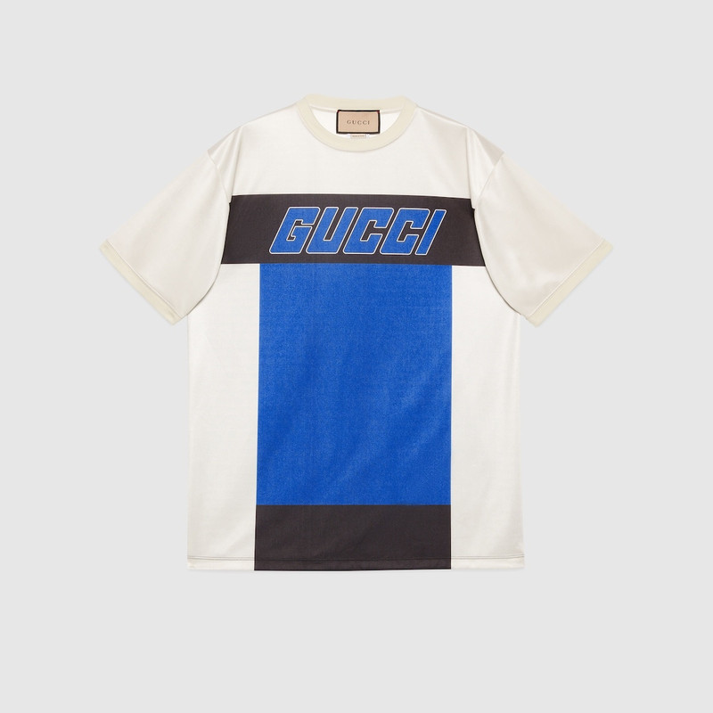 Gucci print jersey T-shirt 1