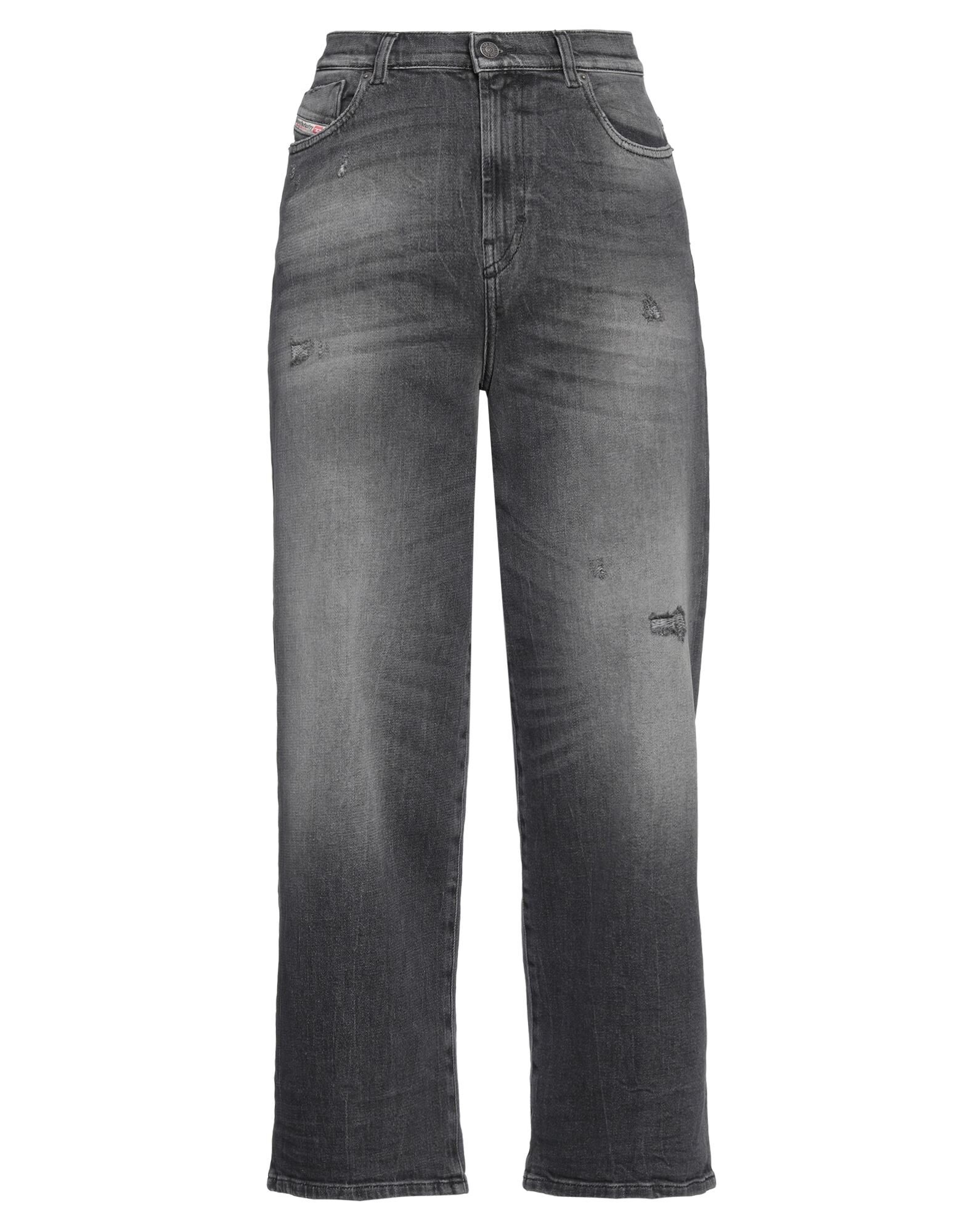 Diesel Black Women's Denim Pants yoox REVERSIBLE