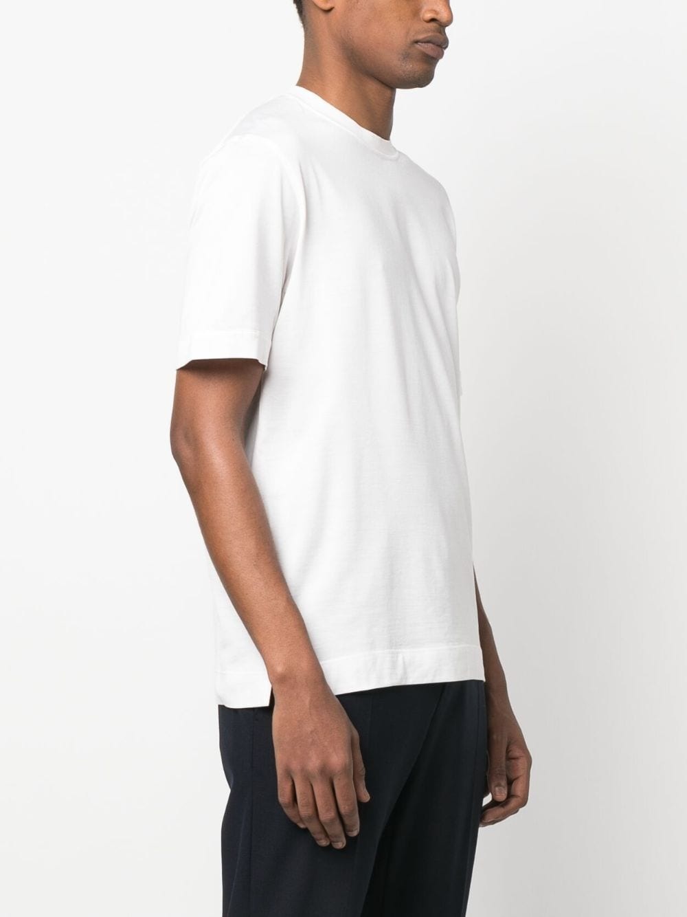 rear logo-patch detail T-shirt - 3