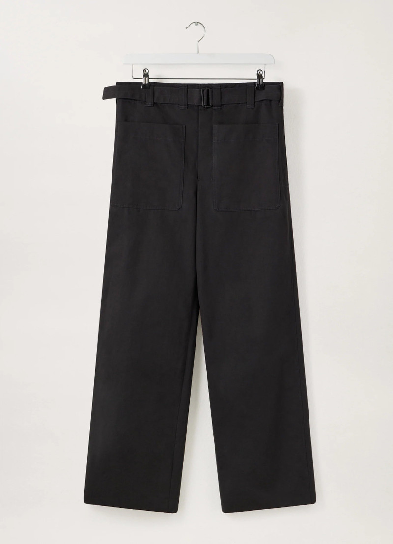 BELTED POCKET PANTS
COTTON LINEN 1