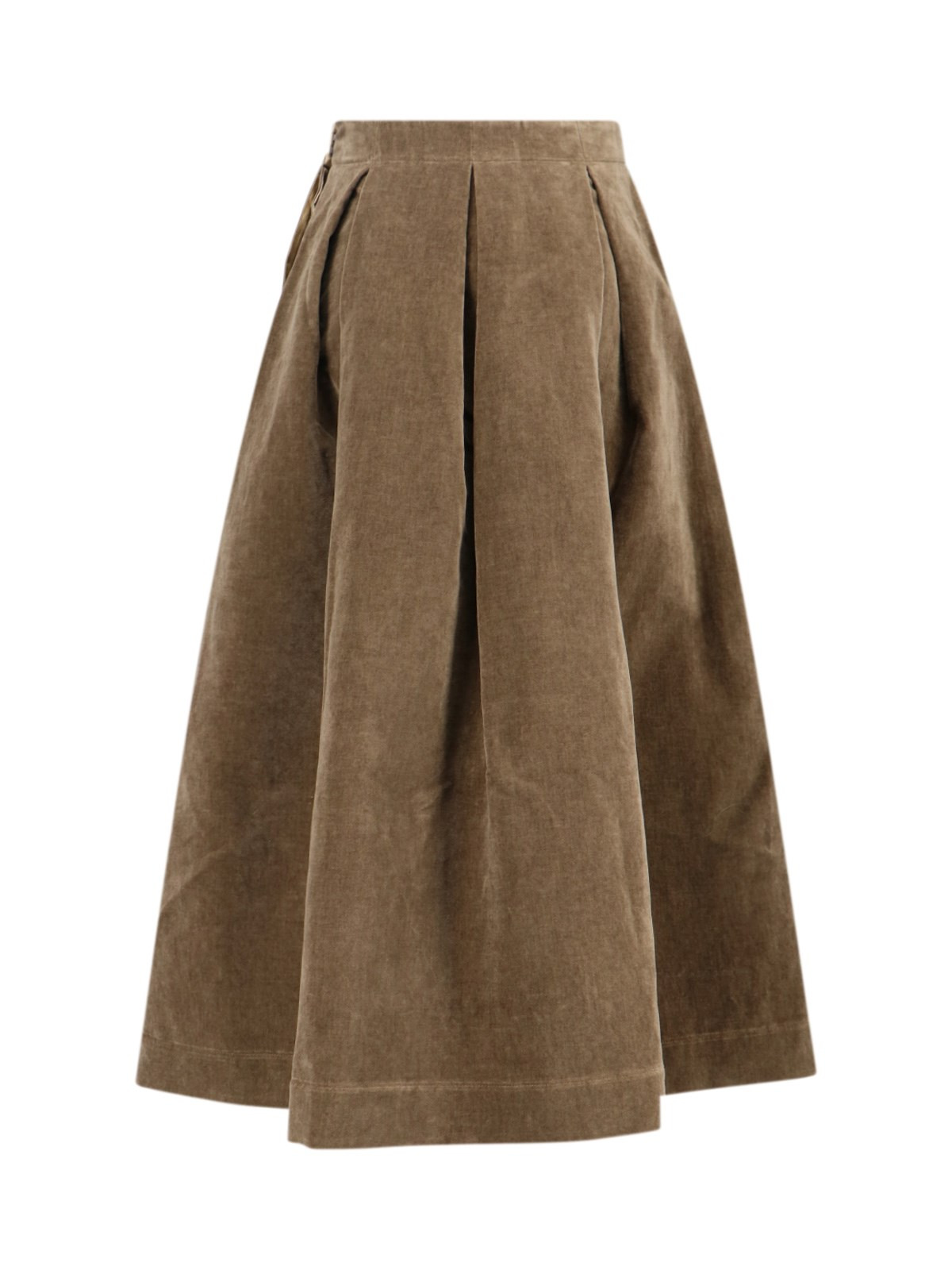 PLEATED MIDI SKIRT - 2