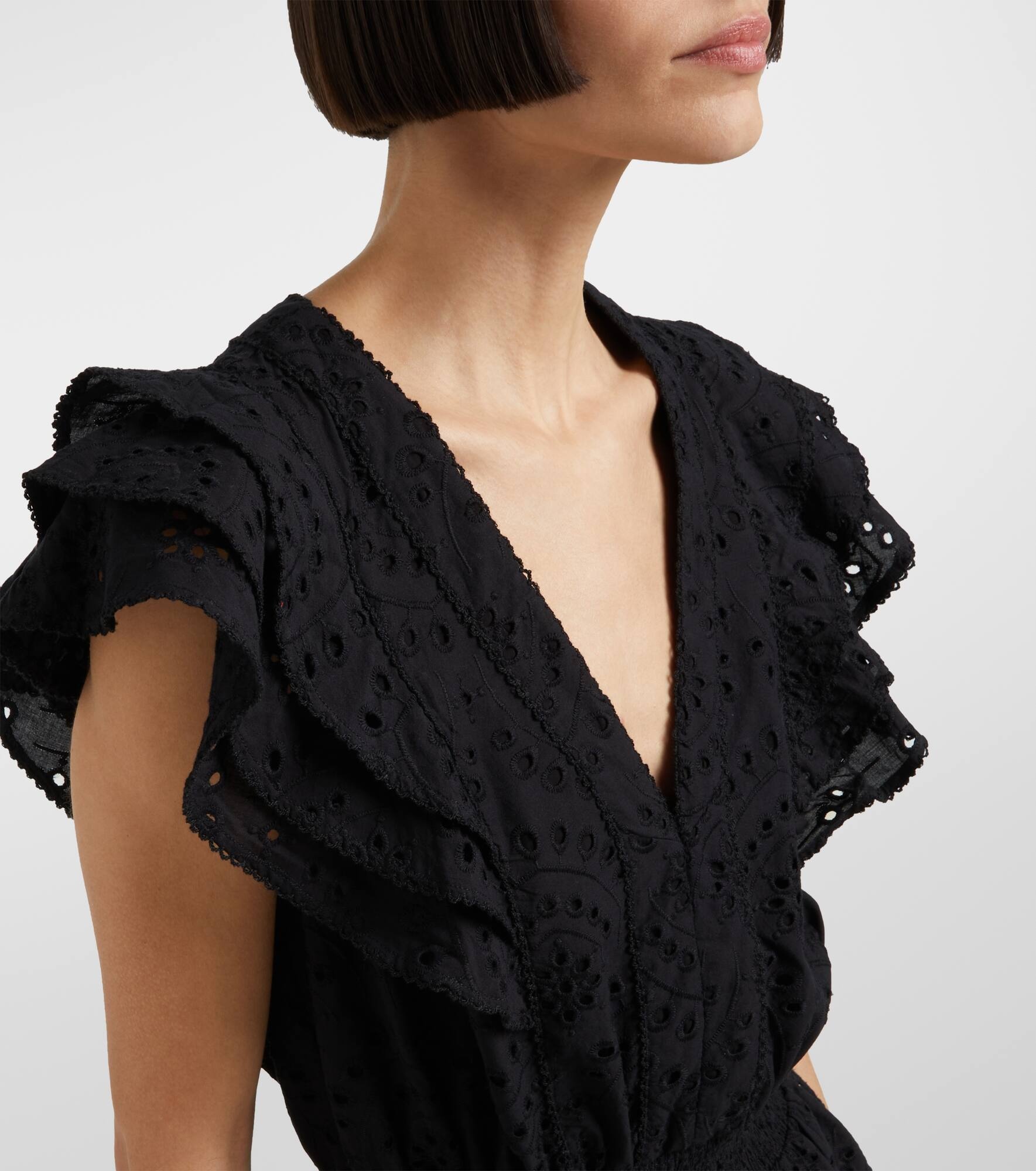 Camila ruffled minidress - 4