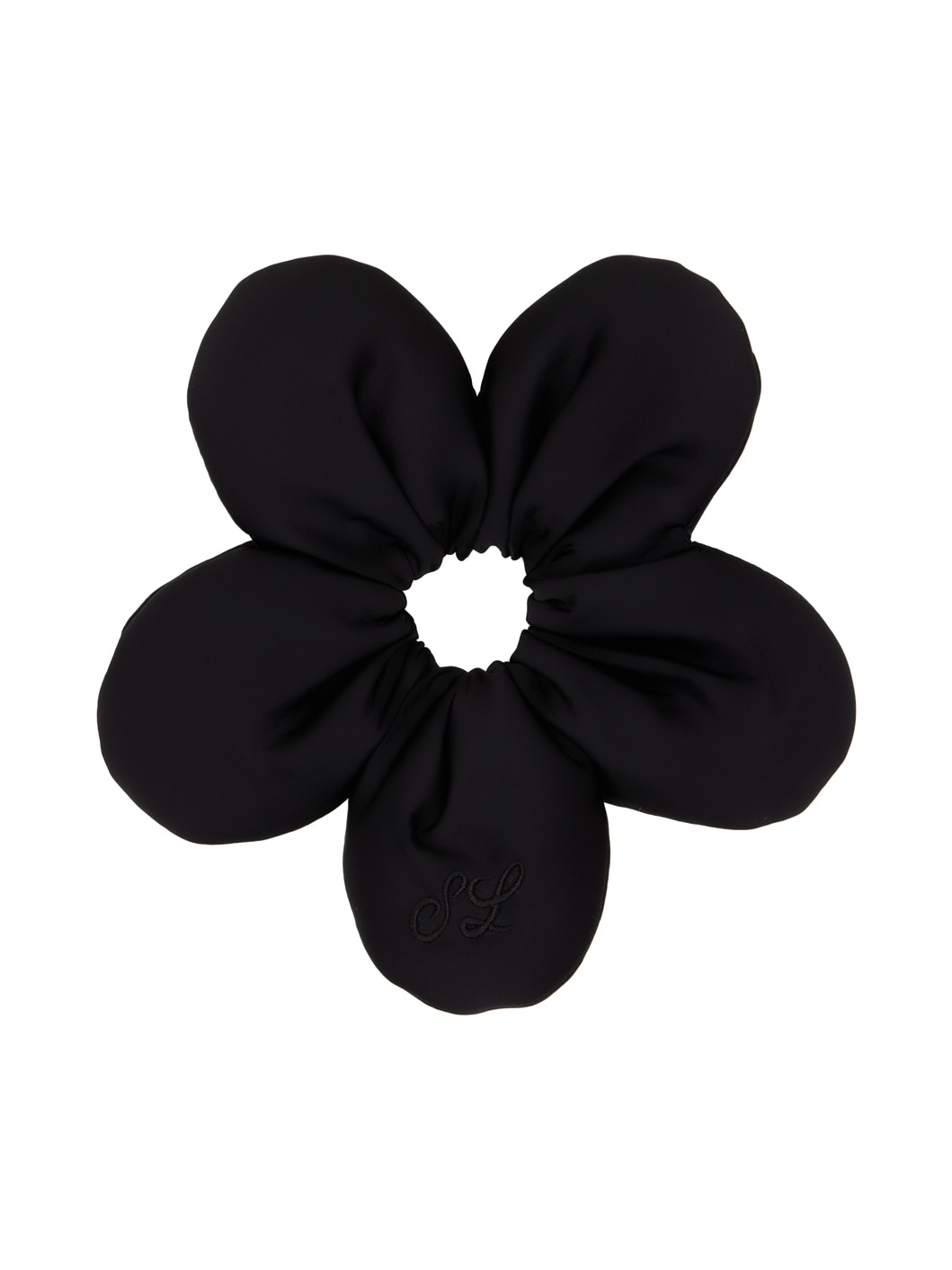 Black Flower Power 2.0 Hair Tie - 1