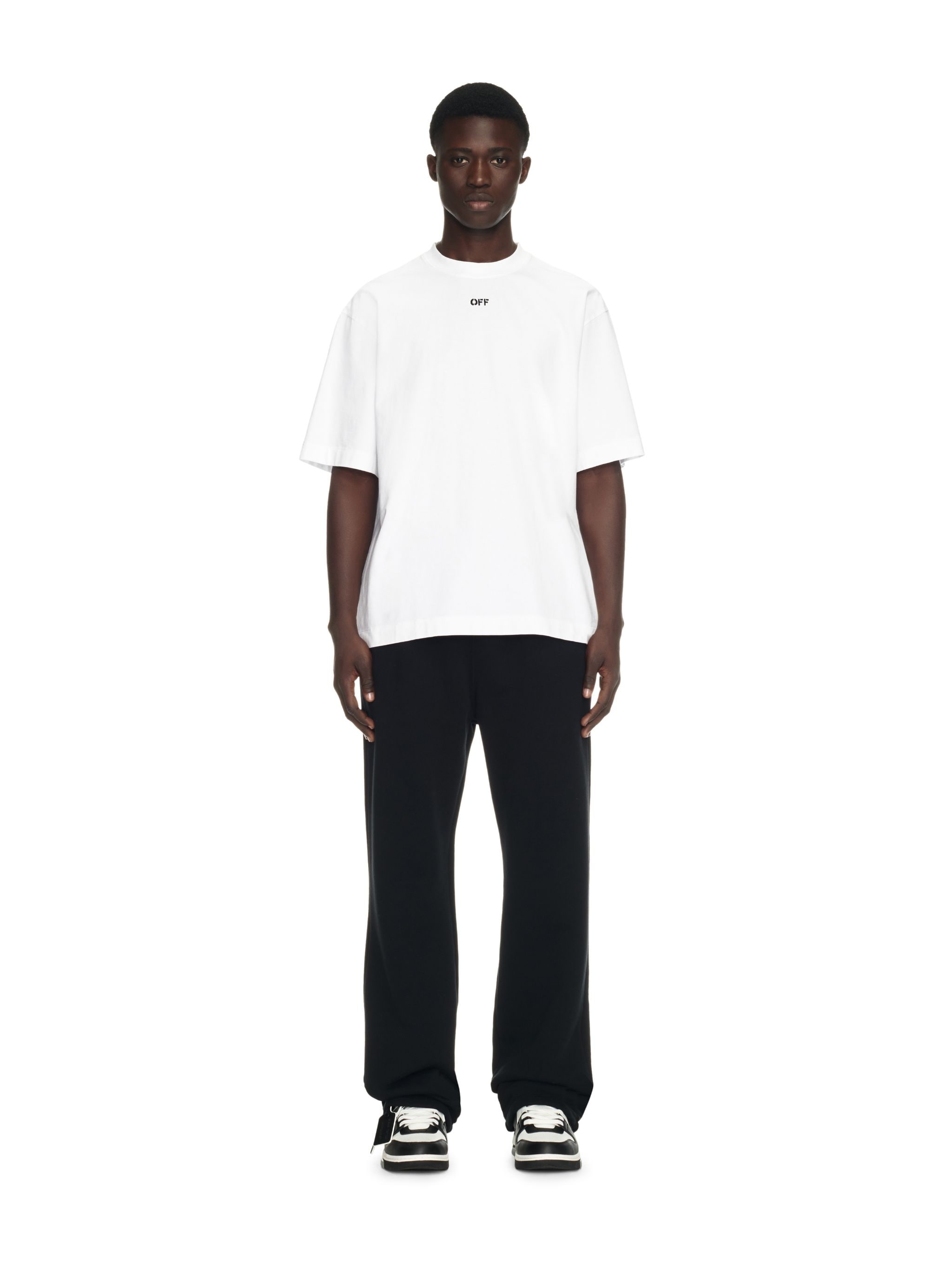 White/black Off Stamp Skate S/s Tee - 2