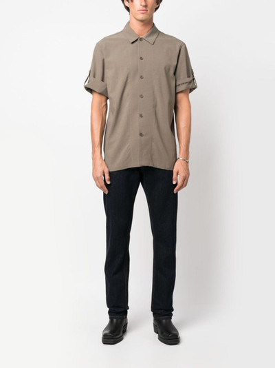 Helmut Lang short-sleeve button-up shirt outlook