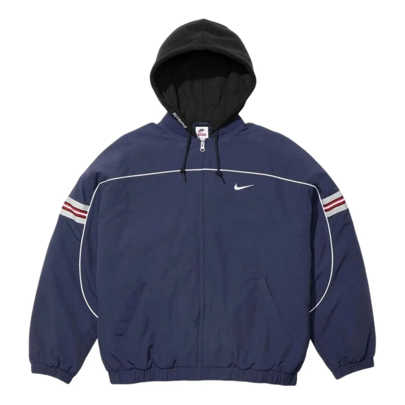 Supreme FW26 x Nike Nylon Hooded Jacket 'Navy' SUP-FW26-056-NVY - 1